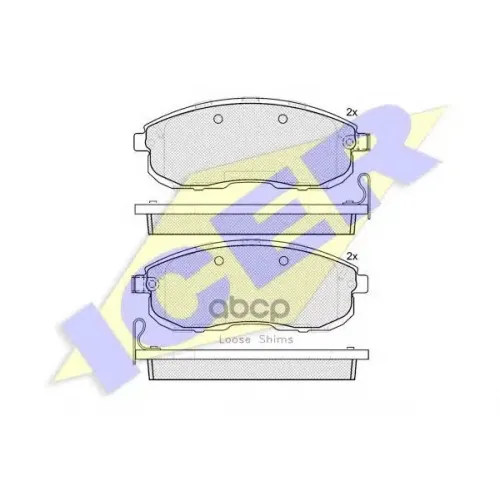 Тормозные Колодки Icer 
