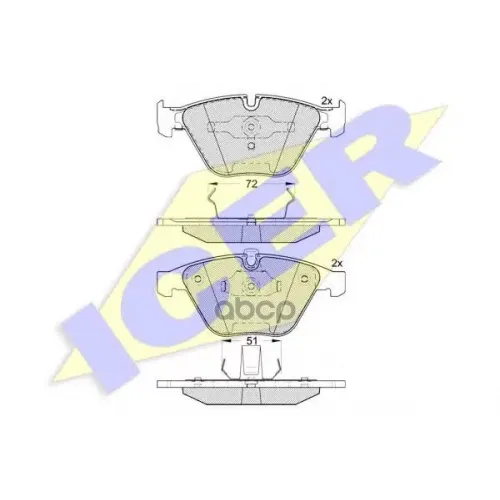 Тормозные Колодки Icer 