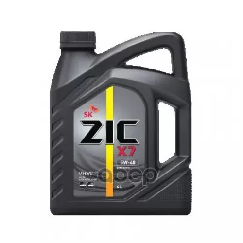 ZIC Масло Моторное 5W40 Zic X7 4Л Синтетика