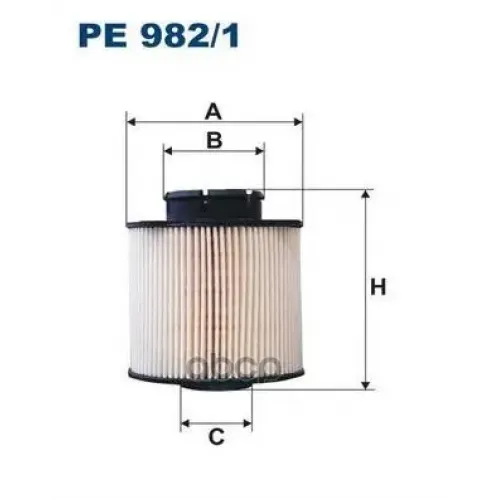 Фильтр Топл.opel Astra J/Insignia 1.3/1.7 Cdti Filtron PE982/1