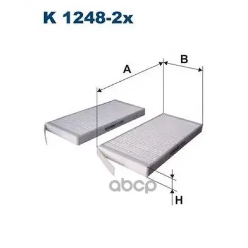 Фильтр Салона Opel/Renault Movano/Master 08- Упак.2шт. Filtron 