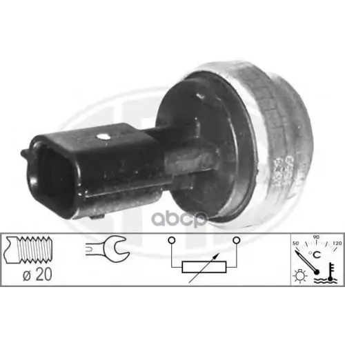 Датчик Темпер.охл.жидк. Nissan/Opel/Renault Era 