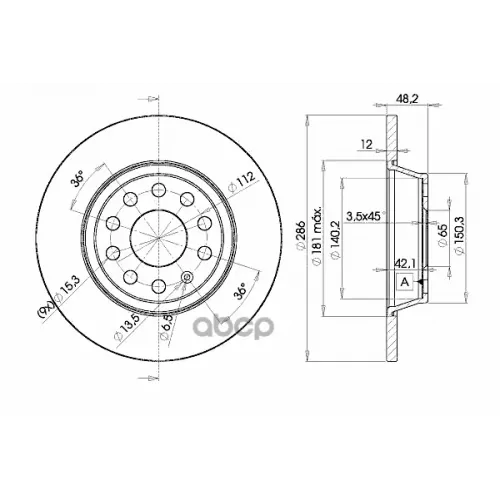 Диск Тормозной Icer 78BD5619-2