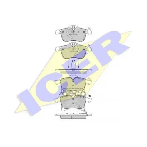 Тормозные Колодки Icer 