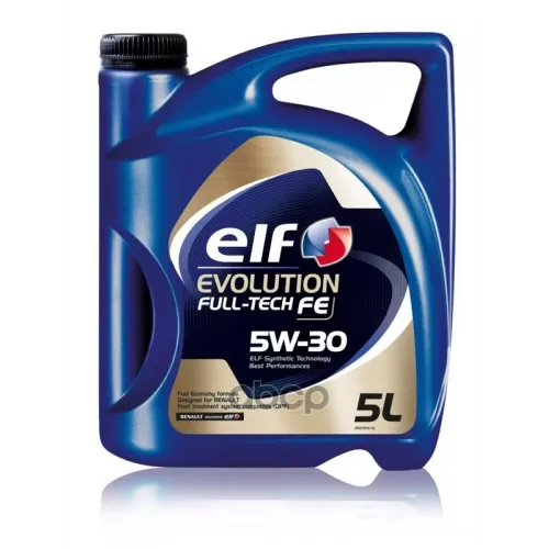 ELF Масло Моторное Elf Evolution Full-Tech Fe 5W-30 5Л.