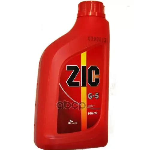 Масло Трансмиссионное 80W90 Zic 1Л Синтетика G-5 Для Мкпп Gl-5 ZIC 