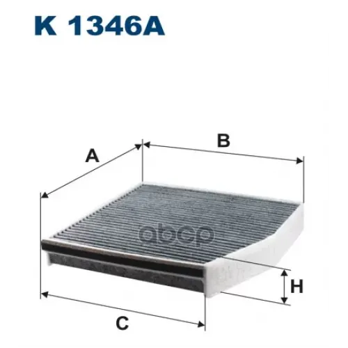 Фильтр Салона Mercedes A,B,Cla-Class 2012=>    С Актив.углем Filtron 