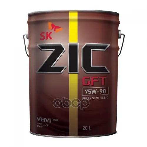 Масло Транс. R Zic Gft 75W-90 Gl-4/5 20Lt ZIC 
