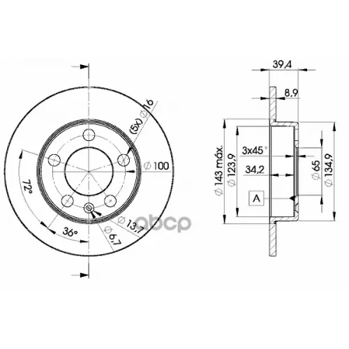 Тормозной Диск Icer 