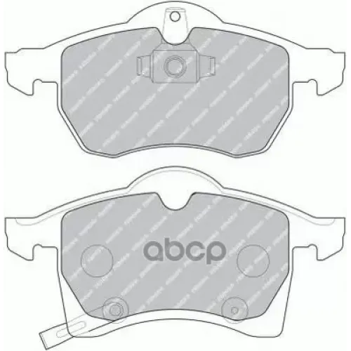 Колодки Тормозные, Передние Ferodo 