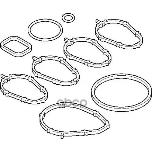 Прокладка Коллектора Fiat Albea/Doblo/Palio/Panda/Punto/Strada 96- 1.1/1.2 Впускного Elring 