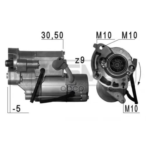 Стартер Land Rover Freelander Ii 2.2Td4 2Квт Era 