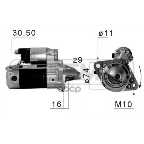 Стартер Toyota Corolla 02-07 Era 