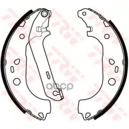 Тормозные Колодки Барабанные Ford Transit 02- PATRON 