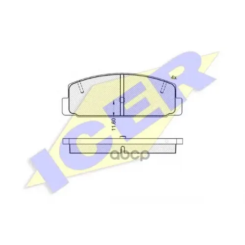 Тормозные Колодки Icer 