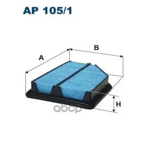 Фильтр Воздушный Honda Cr-V Iii 2.0 07- Filtron AP 105/1