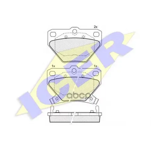 Тормозные Колодки Icer 