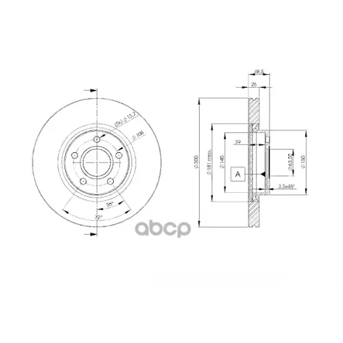 Диск Тормозной Icer 78BD3937-2