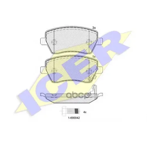 Тормозные Колодки Icer 