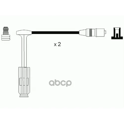 Комплект Высоковольтных Проводов NGK 