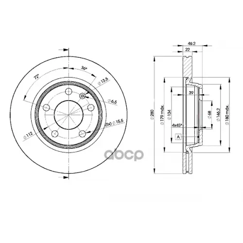 Диск Тормозной Icer 78BD5301-2