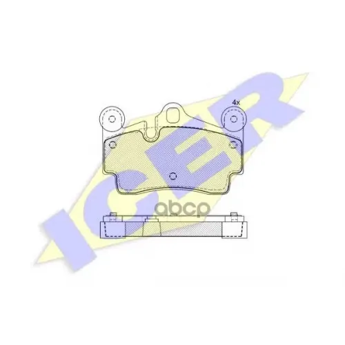 Тормозные Колодки Icer 