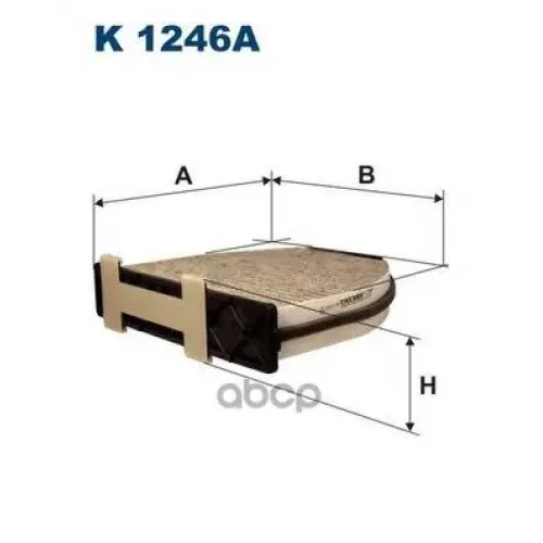 Фильтр Салона Угольный Filtron 