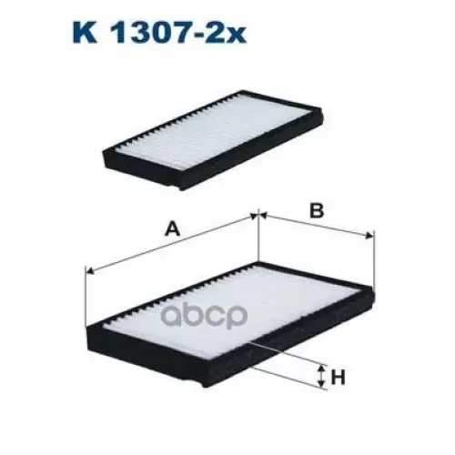 Фильтр Салона (Упаковка 2 Шт) Filtron K1307-2X