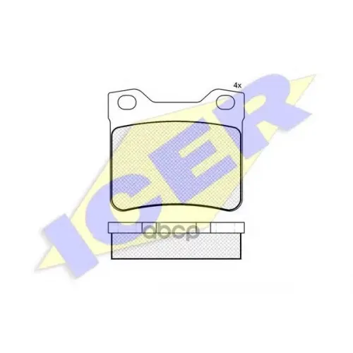 Тормозные Колодки Icer 