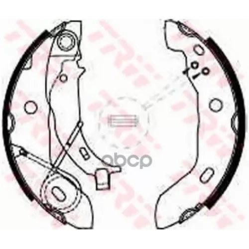 Колодки Тормозные Барабанные Задн Mb W168 1.4-1.7Cdi 97> PATRON 