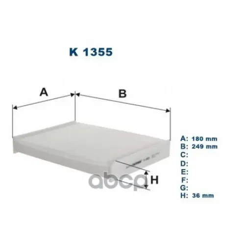 Фильтр Салона Nissan Qashqai Ii 2013 => Filtron 