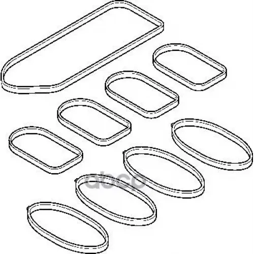 Прокладка Коллектора Mb W638/W639/Sprinter 99-06 2.0-2.2Cdi Впускного (Компл.) Elring 