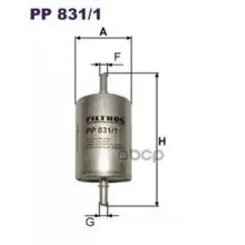 Фильтр Топливный Psa/Renault/Fiat Filtron 