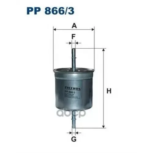 Фильтр Топливный Volvo S60/S80/V70/Xc70 Ii 98- Filtron 