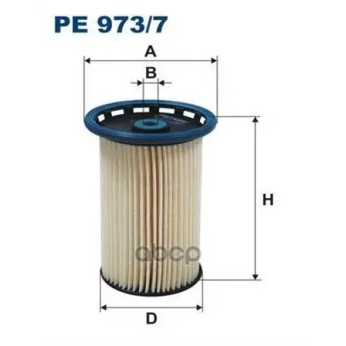 Фильтр Топливный Audi Q3/Vw Passat/Sharan 1.6D/2.0D 07- Filtron PE 973/7