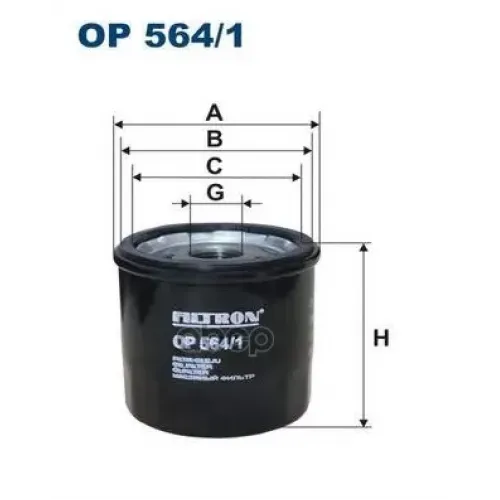 Фильтр Масляный Filtron OP564/1