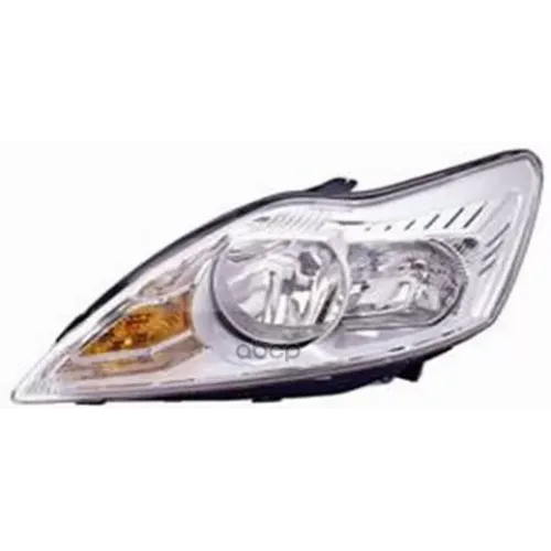 Фара Ford Focus 4D/ 5D 08- (Хром) Лев. Depo 