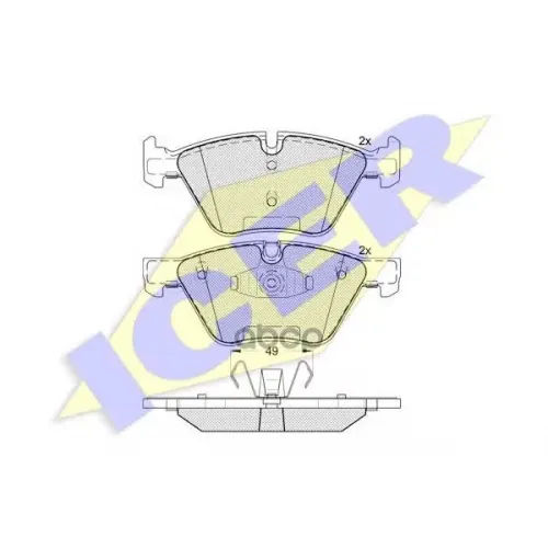 Тормозные Колодки Icer 