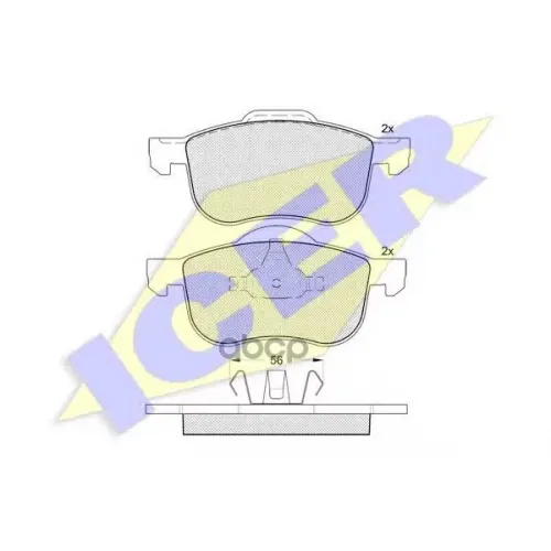 Тормозные Колодки Icer 