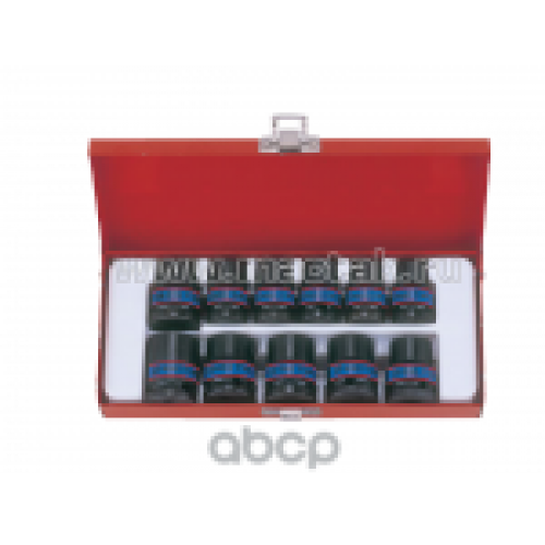 Комплект Ударных Торцевых Головок  6Гр 10-27Мм 14 Предметов 1/2 KING TONY 