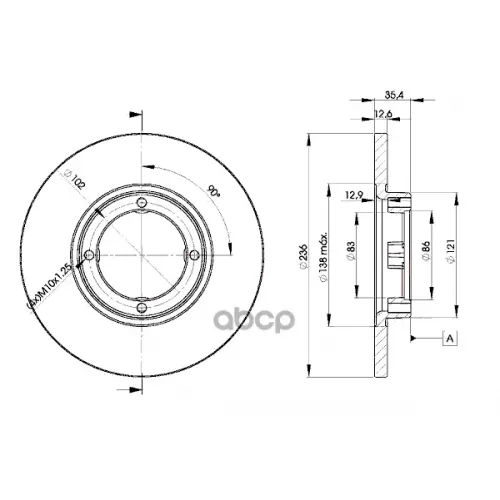 Диск Тормозной Icer 78BD4392-2