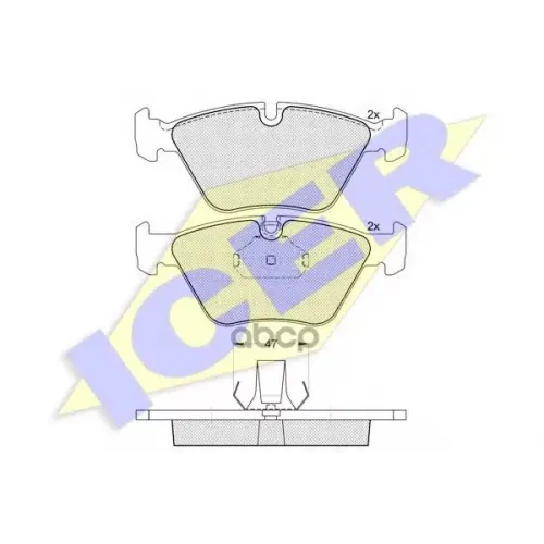 Тормозные Колодки Icer 