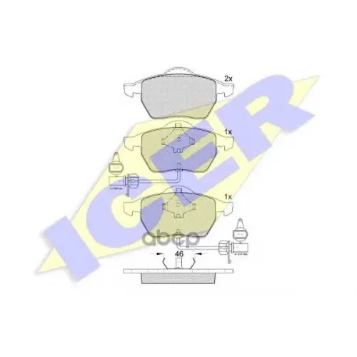Тормозные Колодки Icer 