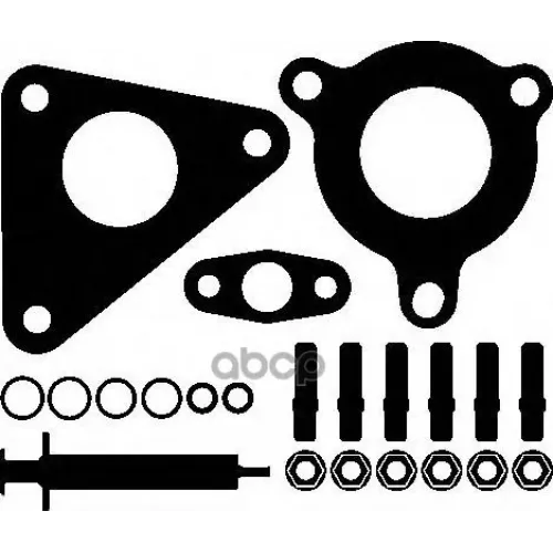 Рем.к-Кт Турбокомпрессора Mitsubishi Carisma, Renault Megane 1.9Dci 00- Elring 715.340