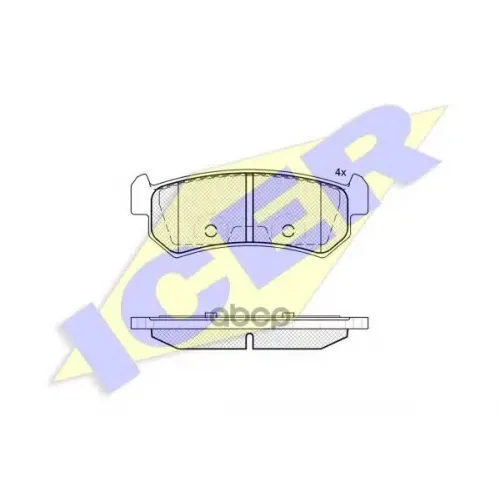 Тормозные Колодки Icer 