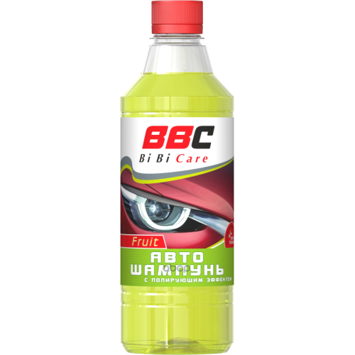 Bi Bi Care Автошампунь Полирующий Эффект Fruit, 500 Мл BiBiCare 