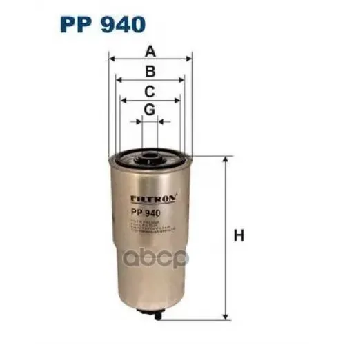 Фильтр Топливный Filtron 