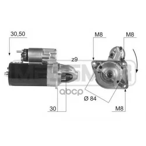 Стартер Iveco Daily Ii, Iii, Iv, Ren Mascott Era 