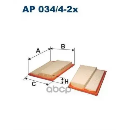 Фильтр Возд.mercedes 280Cdi,320Cdi W211,W164 2005=> Filtron AP034/4-2X