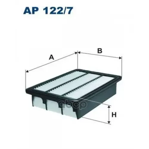 Фильтр Возд.hyundai Santa Fe Ii Filtron AP122/7